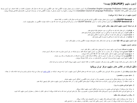 CELPIP screenshot