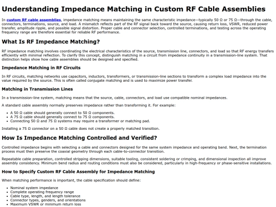 Custom-RF-Cable-Assemblies screenshot