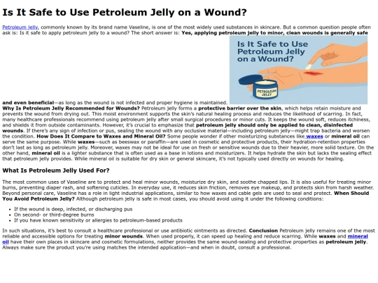 Petroleum-Jelly screenshot