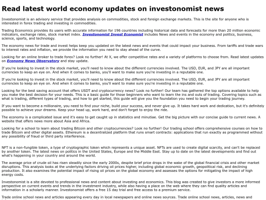 economy screenshot