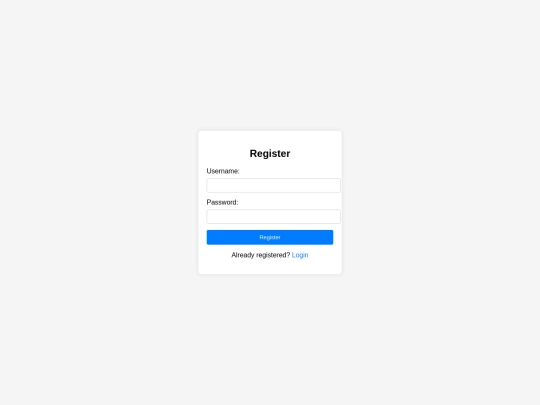 register screenshot