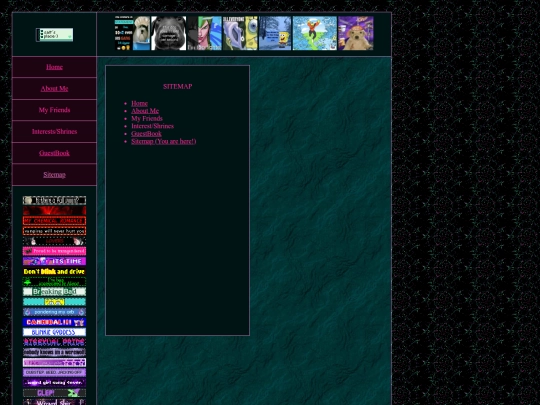sitemap screenshot