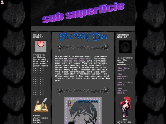 thewolfden screenshot