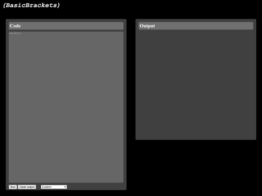 basicbrackets screenshot