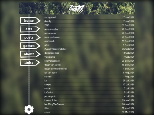 pages/arts screenshot