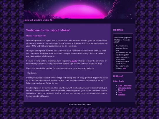 test screenshot