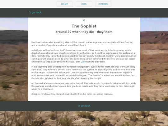 ocs/republic/sophist screenshot