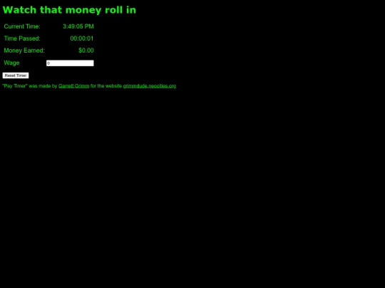 Pay_Timer screenshot