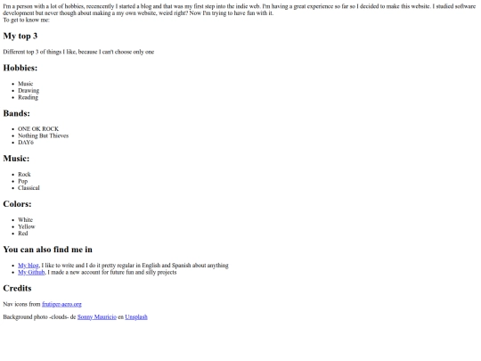 pages/about screenshot