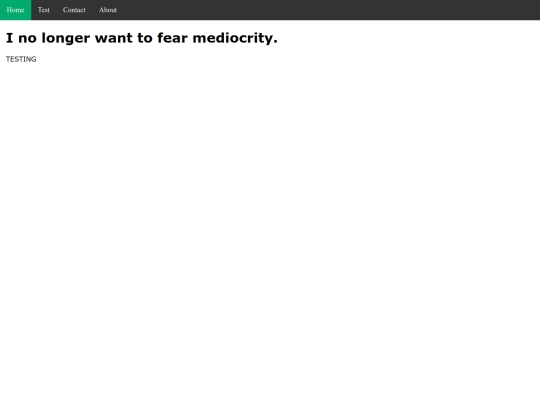 test screenshot