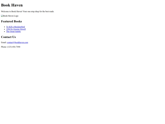 index screenshot