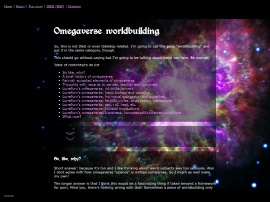 dnd/omega screenshot