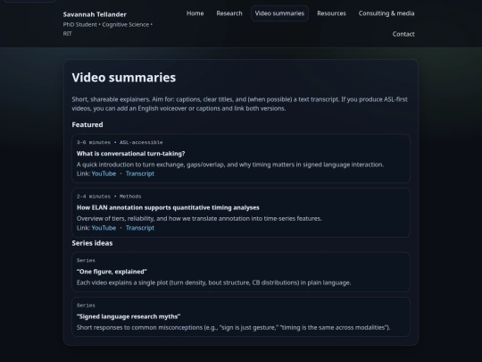 pages/videos screenshot