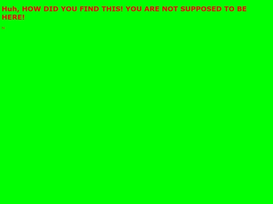 secret screenshot