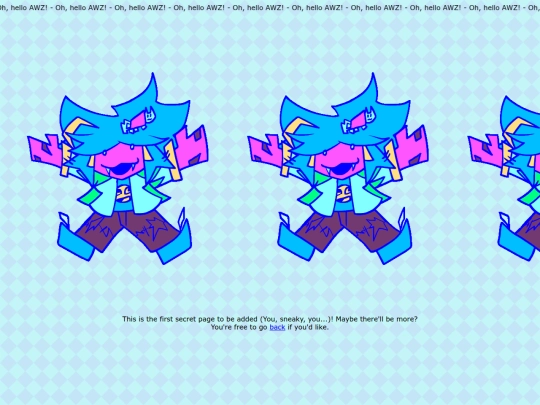 secretpage screenshot
