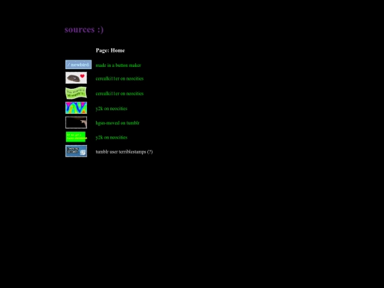 sources screenshot