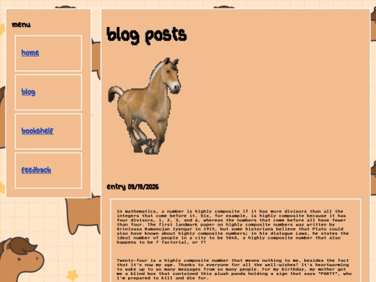 pages/blog screenshot