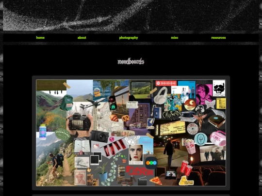 moodboards screenshot