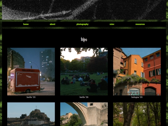 trips screenshot