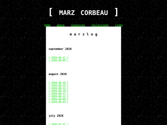 marzlog/marzlog screenshot