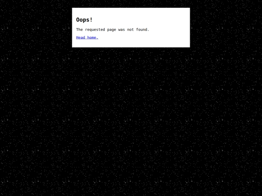 not_found screenshot