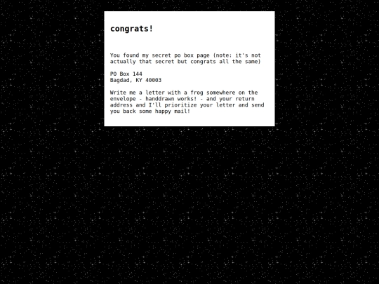 pobox screenshot