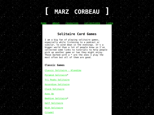 solitairecardgames screenshot
