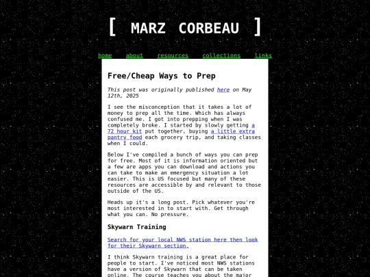 tumblrarchive/freecheapwaystoprep screenshot