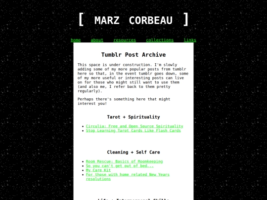 tumblrarchive/tumblrarchivehome screenshot