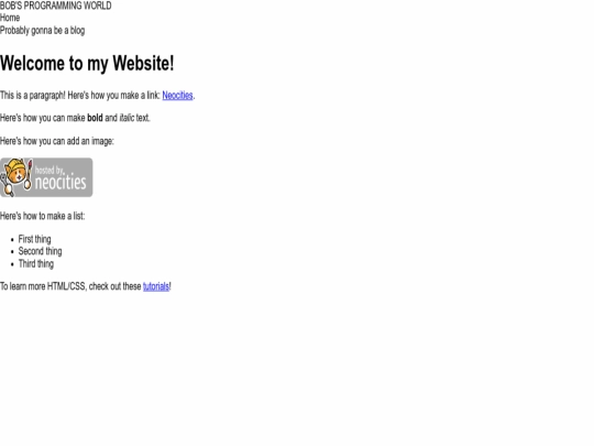 index screenshot