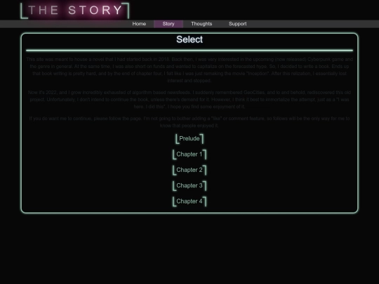 story screenshot