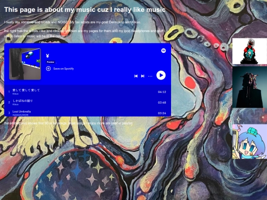 music screenshot