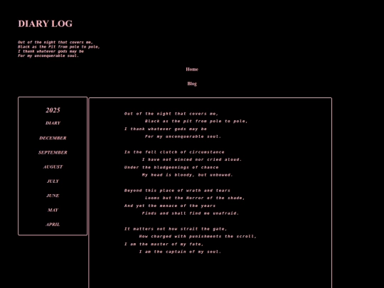 diary screenshot