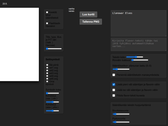 testi/ohjelma/index_vana screenshot