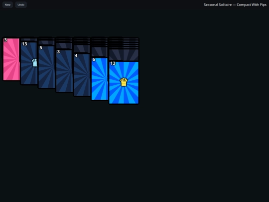 cycles/solitaire screenshot