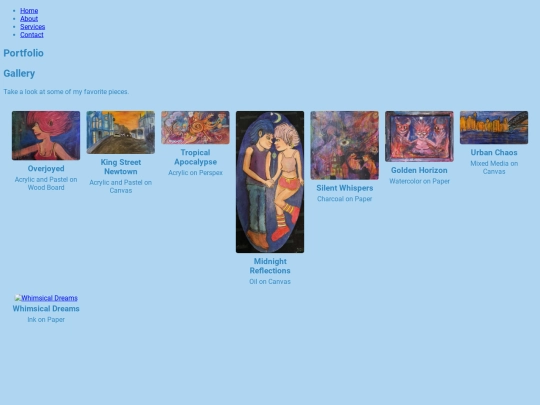 newsite screenshot
