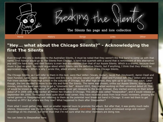 chicagosilents screenshot