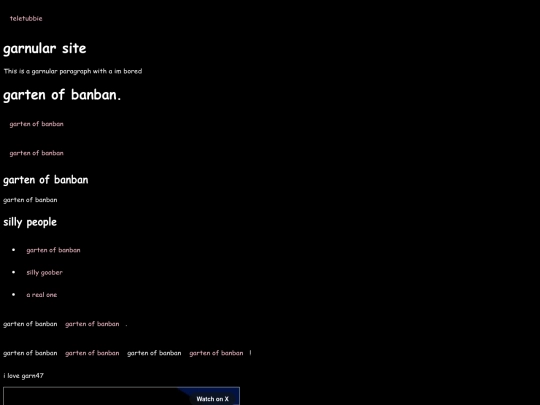 gartenofbanban screenshot