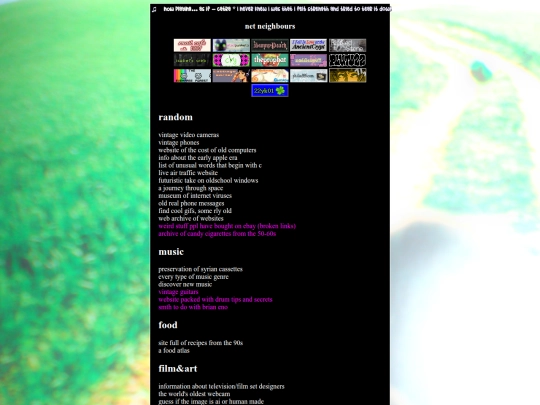 favesites screenshot