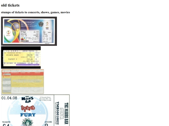 tickets screenshot