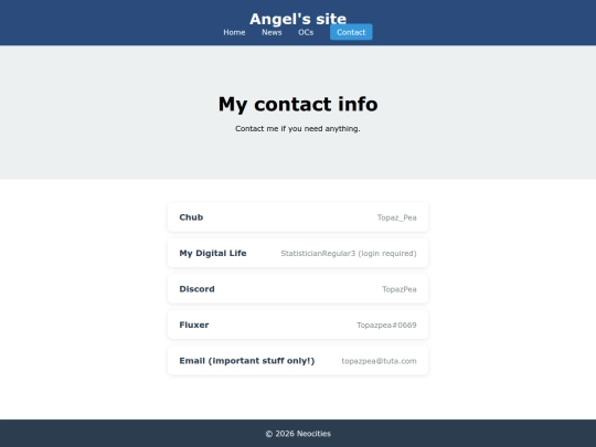 contact screenshot