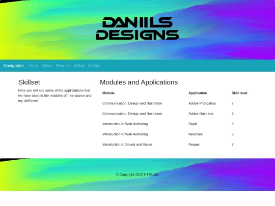 skillset screenshot