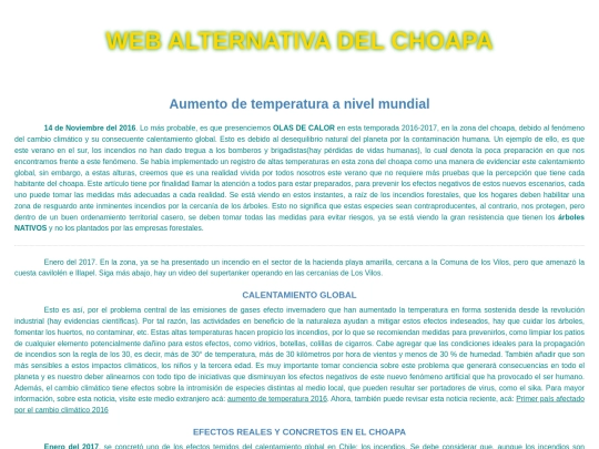 Calentamiento global screenshot