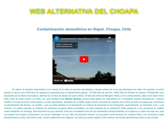 contaminacion atmosferica screenshot