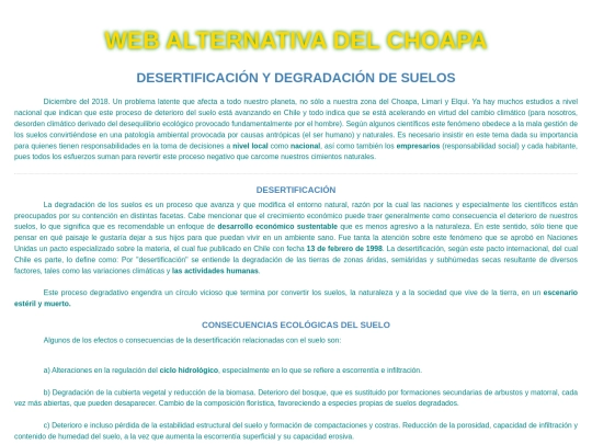 desertificación-suelos screenshot
