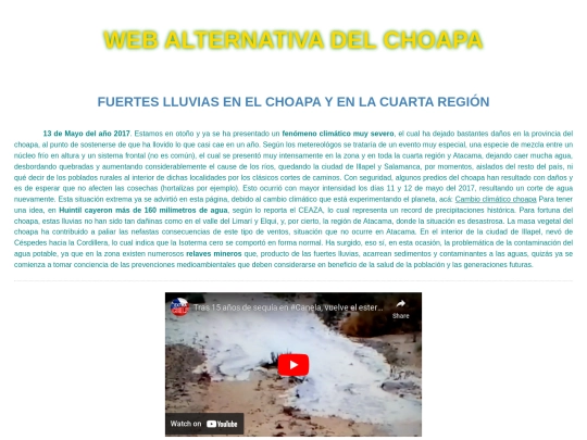 fuertes-lluvias-choapa screenshot