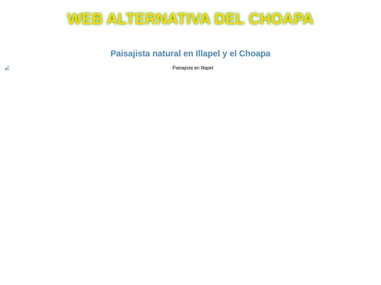 paisajista illapel screenshot