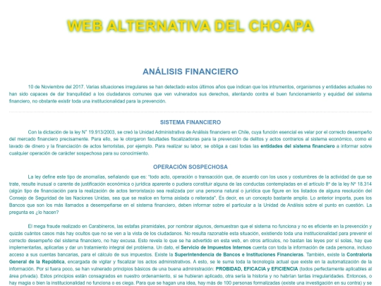 sistema-financiero screenshot