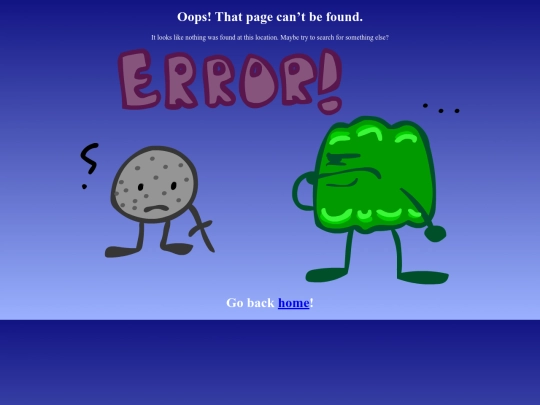 not_found screenshot