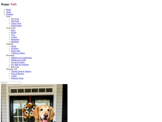 happy tails/HTML/product3 screenshot